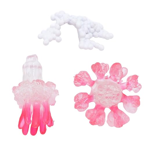 4 Stück Quallen-Wachstumszyklus-Figur, Pädagogisches Spiel, Simuliertes Quallen-Modell, Spielzeug, Realistisches Meerestier-Modell für Zuhause, Büro, Party-Dekoration 4 Stück Quallen-Wachstumszyklus-Figur, Pädagogisches Spiel, Simuliertes Quallen-Modell, Spielzeug, Realistisches Meerestier-Modell für Zuhause, Büro, Party-Dekoration von Srliya
