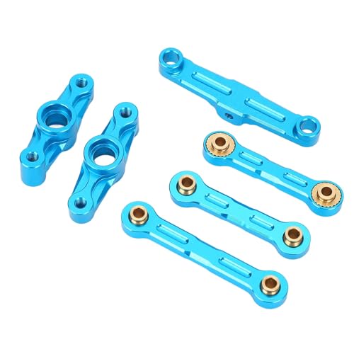 Autolenker Spurstange RC Autolenker Stange Stange Legierung Verbessertes Lenkungsbaugruppen Upgrade -Teile für TT02 RC -Auto (Blau) von Srliya