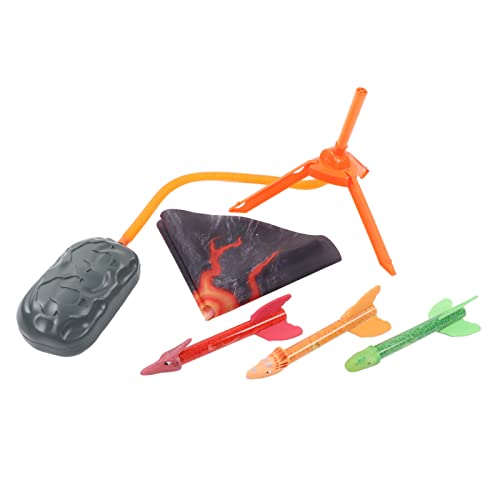 Dinosaurier-Stomp-Launch-Spielzeug für Kinder Familien spaß Luft Betriebenes Einstellbares Buntes Outdoor-Launch-Up-Spielzeug von Srliya