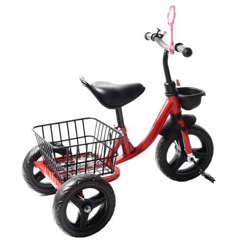 Einsteiger-Kinderdreirad, Bequemes Trike-Aufsitzspielzeug mit Aufbewahrungskorb, für die Erkundung von Kleinkindern. Tolle Geschenkauswahl Einsteiger-Kinderdreirad, Bequemes Trike-Aufsitzspielzeug mit Aufbewahrungskorb, für die Erkundung von Kleinkindern. Tolle Geschenkauswahl von Srliya