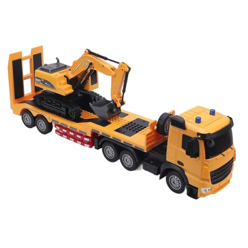 Flat Trailer Baggerspielzeug Set RC Semi Truck Bagger Spielzeugsatz Bildung Dual Fernbedienung Batterie 2 in 1 Bauspielzeug Set Set Flat Trailer Baggerspielzeug Set RC Semi Truck Bagger Spielzeugsatz Bildung Dual Fernbedienung Batterie 2 in 1 Bauspielzeug Set Set von Srliya