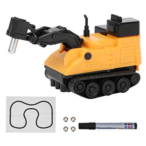 Srliya Induktive Zeichnungslinie, die Roboterauto-Induktionsstift Folgt, Spielzeug-Kinder-Lernspielzeug (777-002 Technikfahrzeug) von Srliya