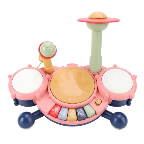 Kinder Simulation Elektronische Jazz Drum Multifunktional Cartoon Fun Hand Clap Drum Baby Frühes Bildungsspielzeug für Innen- und Außenbereiche von Srliya