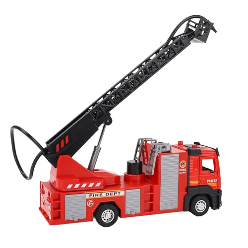 Leiter Feuerwehrwagenspielzeug mit Schall Leicht Wasserspray Funktion Legiertermotor Lastwagen Spielzeug für Kleinkinder Leiter Feuerwehrwagenspielzeug mit Schall Leicht Wasserspray Funktion Legiertermotor Lastwagen Spielzeug für Kleinkinder von Srliya