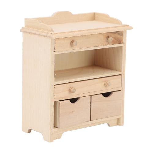 Mini-Schubladenschrank aus Massivholz, Spielzeug, Lebensechtes Modell für Puppenhaus-Dekoration, Exquisite Verarbeitung, Retro-Stil, DIY-Anhänger, Arbeitszimmer-Ornament Mini-Schubladenschrank aus Massivholz, Spielzeug, Lebensechtes Modell für Puppenhaus-Dekoration, Exquisite Verarbeitung, Retro-Stil, DIY-Anhänger, Arbeitszimmer-Ornament von Srliya