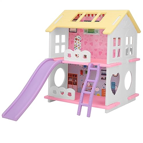 Miniatur Puppenhaus Spielzeug DIY Kinder zusammenfügen Puppenhaus Puppenhaus Puppenspielzeug Junge Mädchen Überraschung 1:12 Miniatur Puppenhaus Dekoration Puppenhaus Zubehör (1 Set) von Srliya