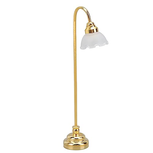 Miniatur Stehlampe Puppenhaus – wunderschöne Stehlampe in Form Einer goldenen – Miniaturmöbel im Maßstab 1:12 Puppenhausdekoration Miniatur Stehlampe Puppenhaus – wunderschöne Stehlampe in Form Einer goldenen – Miniaturmöbel im Maßstab 1:12 Puppenhausdekoration von Srliya