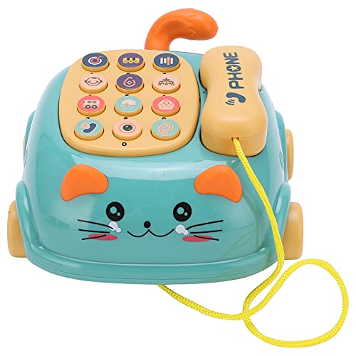 Niedliches Handyspielzeug für Kinder, 16 Verschiedene Funktionen, Kindersimulation, Katzentelefon, Auto (2) von Srliya