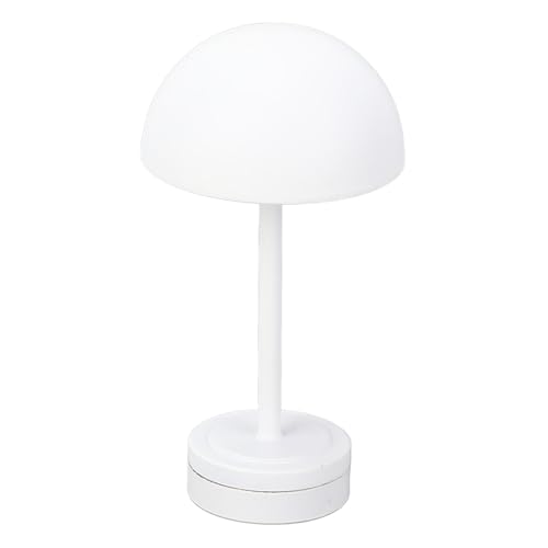 Puppenhaus-Dekorationslampe, Puppenhaus-Miniaturlampe, 1:12, Mini-Lampe, Batteriebetrieben, Weiße Halbrunde Puppenhaus-Tischlampe für Wohnzimmer, Büro, Schlafzimmer Puppenhaus-Dekorationslampe, Puppenhaus-Miniaturlampe, 1:12, Mini-Lampe, Batteriebetrieben, Weiße Halbrunde Puppenhaus-Tischlampe für Wohnzimmer, Büro, Schlafzimmer von Srliya