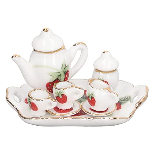 Puppenhaus Teeservice Kinder Miniatur Teekanne Tasse Puppenhaus Dekoration Zubehör Fantasy-Spiel Spielzeug 1:12 Miniatur Puppenhaus Dekoration Puppenhaus Zubehör Puppenhaus Teeservice Kinder Miniatur Teekanne Tasse Puppenhaus Dekoration Zubehör Fantasy-Spiel Spielzeug 1:12 Miniatur Puppenhaus Dekoration Puppenhaus Zubehör von Srliya