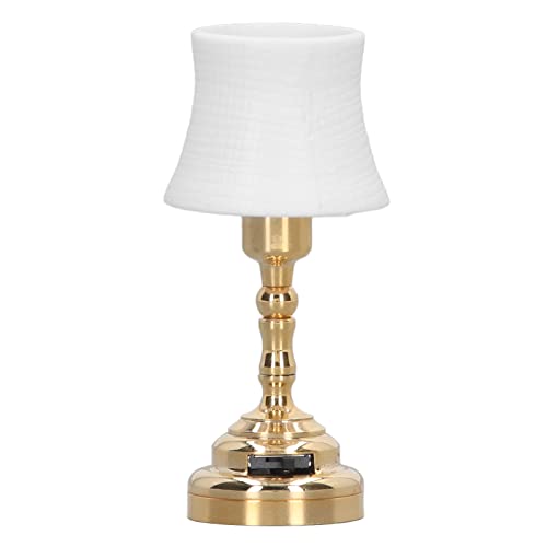 Srliya Puppenhaus-Tischlampe, Moderne Mini-Lampe mit Batterie Zur Dekoration, Perfekte Beleuchtung Zum Spielen für, Tolles für Geburtstag, Jahrestag, Weihnachten. Srliya Puppenhaus-Tischlampe, Moderne Mini-Lampe mit Batterie Zur Dekoration, Perfekte Beleuchtung Zum Spielen für, Tolles für Geburtstag, Jahrestag, Weihnachten. von Srliya