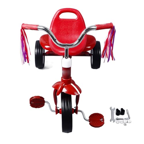 Rider Trike Kinder-Kleinkind-Dreirad, Rote Farbe, Faltbar, 3-Fach Verstellbarer Sitz, Stahl-Kinder-Dreirad Rider Trike Kinder-Kleinkind-Dreirad, Rote Farbe, Faltbar, 3-Fach Verstellbarer Sitz, Stahl-Kinder-Dreirad von Srliya