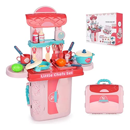 Rosa Küchenspielzeug-Set, 30-teiliges Küchenspielzeug-Spielset, Pädagogisch, Interaktiv, Fähigkeitsentwicklung, Sicheres Küchenspielhaus-Spielzeug, Rosa Rosa Küchenspielzeug-Set, 30-teiliges Küchenspielzeug-Spielset, Pädagogisch, Interaktiv, Fähigkeitsentwicklung, Sicheres Küchenspielhaus-Spielzeug, Rosa von Srliya