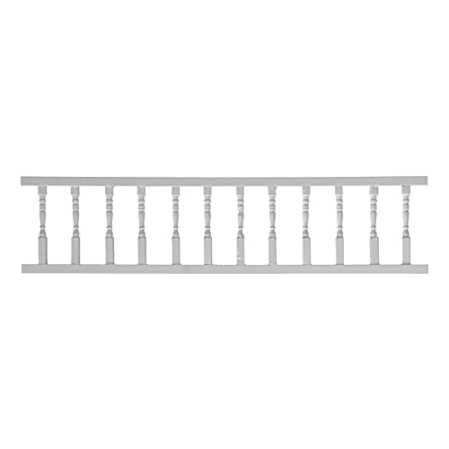 Srliya 1:12 Puppenhausgeländer Modisches Mini -Holzmodell für Puppenschlafzimmer und Babyhaus, Elegantes Design, Birkenmaterial, Ideales Accessoire für Ihr Kleines Süßes Haus Srliya 1:12 Puppenhausgeländer Modisches Mini -Holzmodell für Puppenschlafzimmer und Babyhaus, Elegantes Design, Birkenmaterial, Ideales Accessoire für Ihr Kleines Süßes Haus von Srliya
