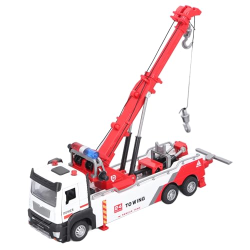Srliya 1:32 Kran-LKW-Spielzeug Kinder, Sound-Licht, 360 Grad Drehbarer Arm, 2 Haken, Technisches Schweres Kran-LKW-Modell Srliya 1:32 Kran-LKW-Spielzeug Kinder, Sound-Licht, 360 Grad Drehbarer Arm, 2 Haken, Technisches Schweres Kran-LKW-Modell von Srliya
