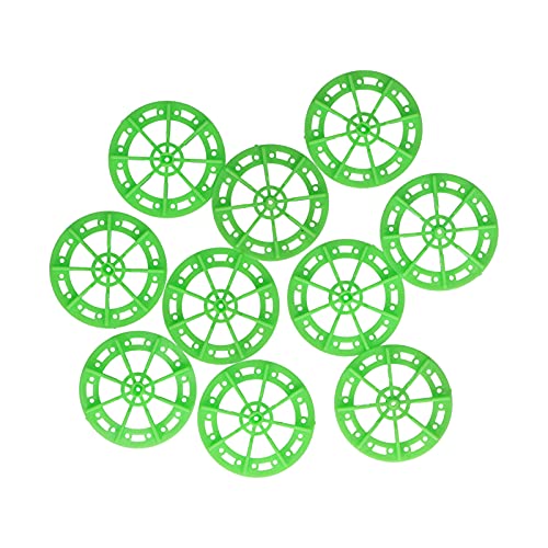 Srliya 10 Stück Paddel Reifen 52mm Grün Fernbedienung Auto Modell Ersatz Zubehör Srliya 10 Stück Paddel Reifen 52mm Grün Fernbedienung Auto Modell Ersatz Zubehör von Srliya