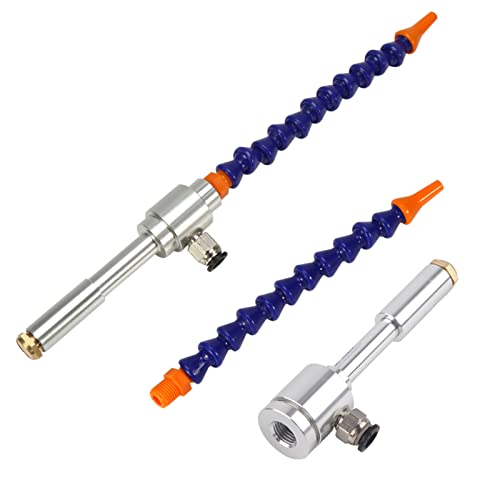 Srliya 130 -mm -Aluminiumlegierung Mechanischer Prozess Mini Kaltluft Trockenkühlpistole Flexibler Rohr von Srliya