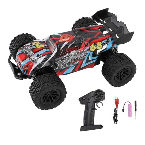 Srliya 2,4 G RC Off Road Car High Speed ​​Realistic Dridting Stunt Stunt Fernsteuerauto Elektrisches Angetrieben (Rot) von Srliya