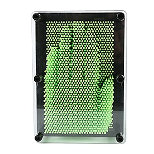 Srliya 3D-Malerei-Handmodell, 3D-Klon-Pin-Kunstspielzeug, Innovatives, Lustiges, Dekoratives 3D-Nadelmalerei-Handmodell für das Heimbüro, Grün Srliya 3D-Malerei-Handmodell, 3D-Klon-Pin-Kunstspielzeug, Innovatives, Lustiges, Dekoratives 3D-Nadelmalerei-Handmodell für das Heimbüro, Grün von Srliya