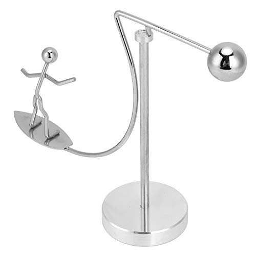 Srliya Balancing Toy, Physik Dekompression Spielzeug, Home Office Decor, Ideal für Kinder und Erwachsene, Edelstahl, 13x18 cm Srliya Balancing Toy, Physik Dekompression Spielzeug, Home Office Decor, Ideal für Kinder und Erwachsene, Edelstahl, 13x18 cm von Srliya