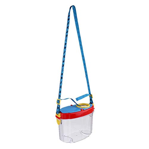 Srliya Beobachtungsbox, Tragbar, Verschleiß, Vergrößerung, Nacken -Lanyard, Kinderwissenschaft Exploration, Plastik, 14 cm (bunt) von Srliya