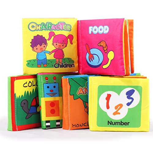 Srliya Bildung Tuch Buch 6 Stück Baby Tuch Buch Wasch Bar Kinder Bad Bücher Lustig Unzerbrechlich Bildung Lernen Spielzeug Geschenke für Kleinkinder Srliya Bildung Tuch Buch 6 Stück Baby Tuch Buch Wasch Bar Kinder Bad Bücher Lustig Unzerbrechlich Bildung Lernen Spielzeug Geschenke für Kleinkinder von Srliya