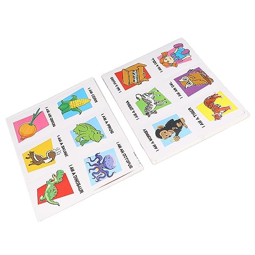 Srliya Brettspiel Zum Erraten von Bildern, Rasante und Spannende Unterhaltung für Familien und Freunde, 66 Cartoon-Karten, Kunststoff, Ideal Zum Lernen für Srliya Brettspiel Zum Erraten von Bildern, Rasante und Spannende Unterhaltung für Familien und Freunde, 66 Cartoon-Karten, Kunststoff, Ideal Zum Lernen für von Srliya
