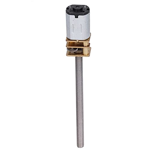 Srliya DC 6V Linear Zahnradmotor Bleischritt M4x55mm 90 U/Min für Hausgeräte Roboter von Srliya