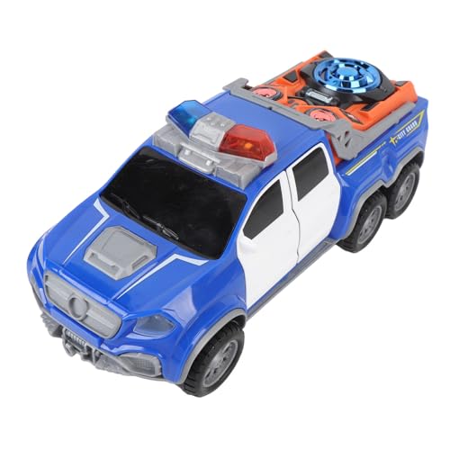 Srliya Drehspielzeugauto - Light -Up Toy Car, Omnidirectional, Automatische Türöffnung, Musiksystem, 360 -Grad -Rotation, Lebendige Lichter, mit Spieldarstellungen für von Srliya