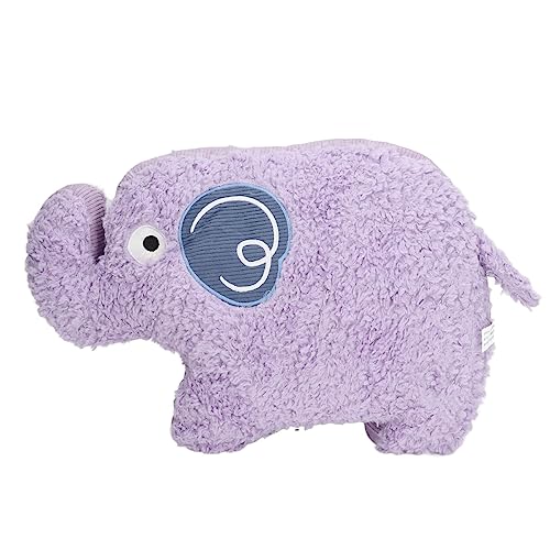 Srliya Elefanten-Plüschtier, Elefantenkissen, Cartoon-Lila, 45 cm, Weich, Hautfreundlich, Mehrzweck-Elefant-Plüschtier für Familienbüro, Schlafzimmer Srliya Elefanten-Plüschtier, Elefantenkissen, Cartoon-Lila, 45 cm, Weich, Hautfreundlich, Mehrzweck-Elefant-Plüschtier für Familienbüro, Schlafzimmer von Srliya