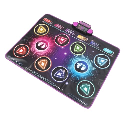 Srliya Elektronische Tanzmatte in Musik Dual Player Interactive Dance Game Pad für den Heimgebrauch Eingebaut Srliya Elektronische Tanzmatte in Musik Dual Player Interactive Dance Game Pad für den Heimgebrauch Eingebaut von Srliya