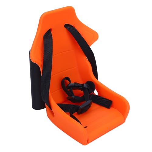 Srliya Fahrrad Babypuppenträger Faltbare Verstellbare Gurtlänge Plastik -Frontpuppenrad für Fahrrad für den Außenbereich (Orange) von Srliya