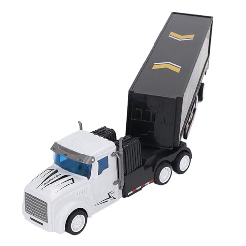 Ferngesteuerter Sattelschlepper mit Anhänger, Simulation, Ferngesteuerter Tieflader, 1/32, Anhänger-LKW-Spielzeug mit Sound und Lichtern für Kinder von Srliya