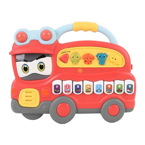 Srliya Feuerwehrauto-Form, Musik, Elektronisches Klavier, Kindermusikinstrument, Spielzeug, Leichte Musik, Lernen, Cartoon, Elektronisches Klavier für den Kindergarten Srliya Feuerwehrauto-Form, Musik, Elektronisches Klavier, Kindermusikinstrument, Spielzeug, Leichte Musik, Lernen, Cartoon, Elektronisches Klavier für den Kindergarten von Srliya