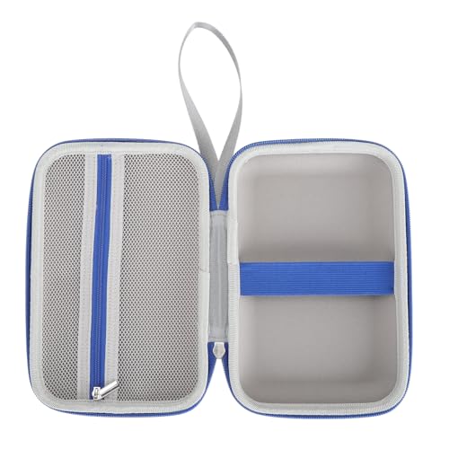 Srliya Hardtransportierende Hülle für Superblöcke Nylon Eva Muster Matching Puzzle Game Blocks Organizer Schutzlagerhalter mit Mesh Pocket Grey von Srliya