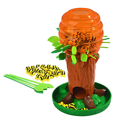 Srliya Honey Bee Tree Brettspiel Eltern-Kind-Interaktion Familienpuzzle Brettspiel Kinder Intelligenzspielzeug (Rot) von Srliya