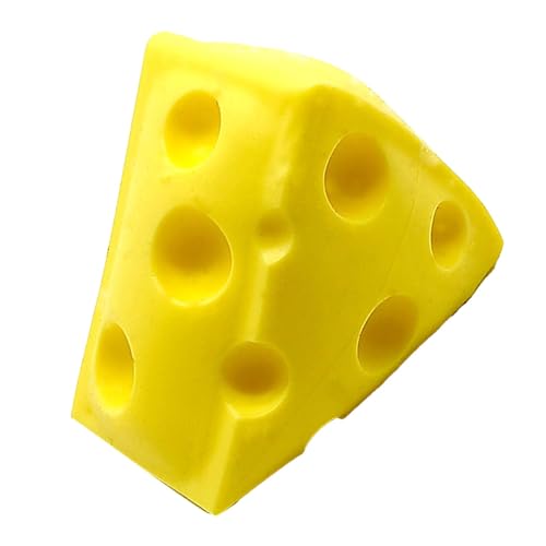 Srliya Künstlicher Käse, Käse-Quetschspielzeug, Stressabbau, Dekompression, Lebensmittelform, Künstlicher Käse für Büro, Reisen, Zuhause Srliya Künstlicher Käse, Käse-Quetschspielzeug, Stressabbau, Dekompression, Lebensmittelform, Künstlicher Käse für Büro, Reisen, Zuhause von Srliya