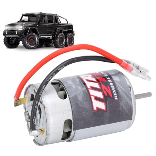 Srliya Leistungsstarker 550 21T -Motor für mit 30% Längerem, Einfach Installieren, Perfekt für 1/10 RC -Auto, Hohe Torsion, Haltbares Material, Leicht, Kleiner Größe, Safe und von Srliya