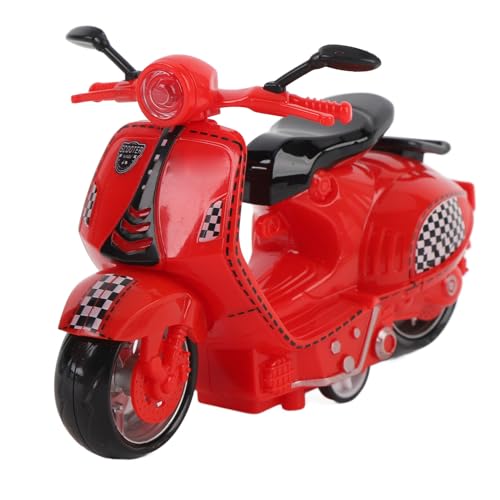 Srliya Motorrad-Modell-Spielzeug, Legierung, Damen-Motorrad-Modell, Fahrzeug, Sammlerstück, Motorrad-Modell, Ornament für Kinder (Rot) von Srliya