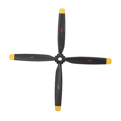 Srliya Propeller -Paddelklinge für Wltoys XK A280 Kunststoff RC Flugzeug Ersatzteile Zubehör für Ersatzschwarz von Srliya