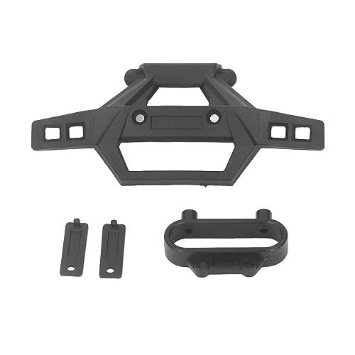 Srliya RC Auto Frontstoßstange PA Frontstoßstange Set RC Autozubehör für SCY 16101 16102 Schwarz von Srliya