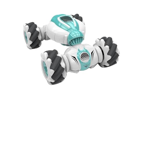 Srliya RC-Auto Handgesteuertes Stunt-Auto, 2,4-G-Fernbedienung Stunt-Auto Geste Induktion Drift Deformierte Offroad-Spielzeugautos Gras, Strand und (Dual Control Green von Srliya