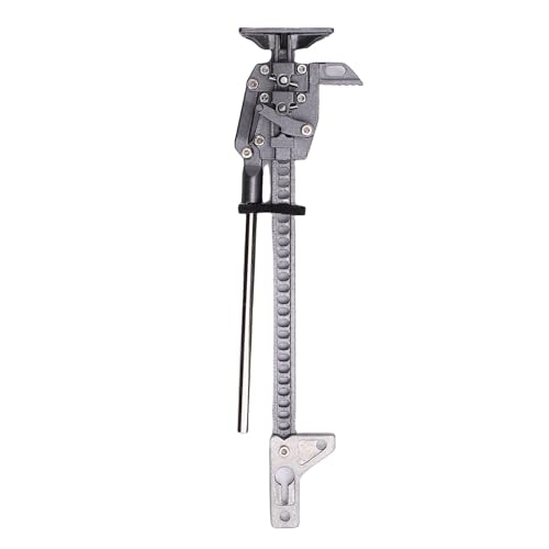 Srliya RC Slideable Jack Tool RC Auto Slideable Jack 1 10 Skala Aluminiumlegierung Drop Proof RC Crawler Car Hifting Jack (Ti Farbe) von Srliya