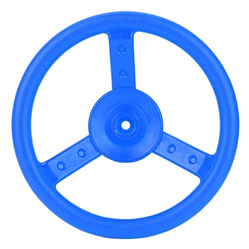 Srliya Robustes Lenkradspielzeug für für das Spielplatz Swing Set Accessoires, Einfache Installation, für den Spielplatzgebrauch (Blau) von Srliya