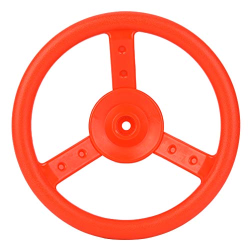 Srliya Robustes Lenkradspielzeug für für das Spielplatz Swing Set Accessoires, Einfache Installation, für den Spielplatzgebrauch (Rot) von Srliya