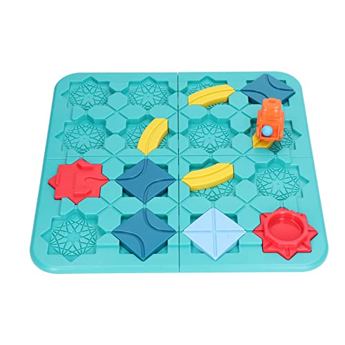 Srliya Straßenlabyrinth-Spiel für Kinder, Zum Zurückziehen der Autospur, Brettspiel, Lernspielzeug, Geburtstagsüberraschung ab 3 Jahren Srliya Straßenlabyrinth-Spiel für Kinder, Zum Zurückziehen der Autospur, Brettspiel, Lernspielzeug, Geburtstagsüberraschung ab 3 Jahren von Srliya