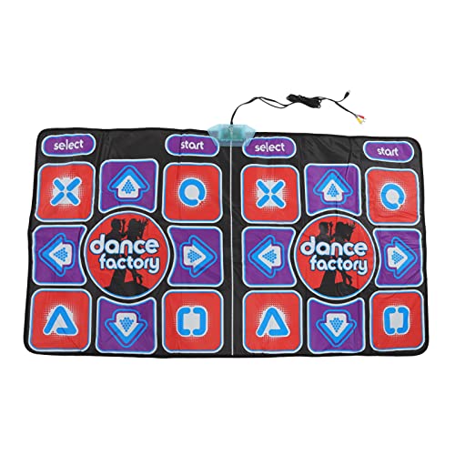 Srliya Tanzmatte für Zwei Personen, Musikalisch, Elektronisch, Rhythmus, Tragbare Elektrische Tanzbodenmatte für und Erwachsene, TV-Anschluss, PVC-Material, Größe 164 X 93 cm Srliya Tanzmatte für Zwei Personen, Musikalisch, Elektronisch, Rhythmus, Tragbare Elektrische Tanzbodenmatte für und Erwachsene, TV-Anschluss, PVC-Material, Größe 164 X 93 cm von Srliya