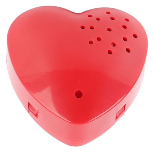 Srliya Vibrationsbox Multifunktionales Rotes Herz Formvibrationsbox für Gefüllte Tiere Plüschspielzeug Srliya Vibrationsbox Multifunktionales Rotes Herz Formvibrationsbox für Gefüllte Tiere Plüschspielzeug von Srliya