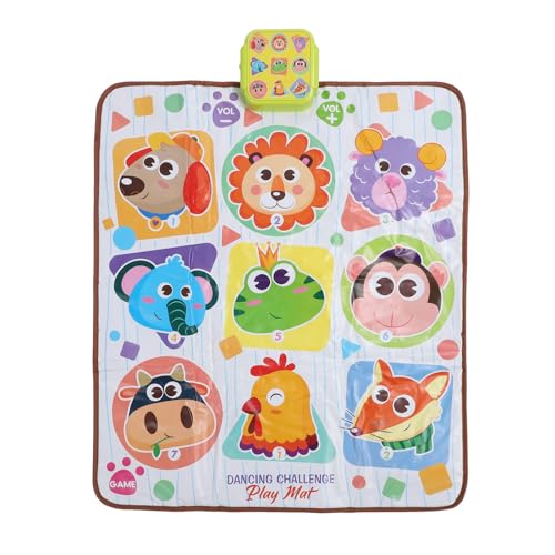 Step Play Mat Boy Girl Kid Dance Mat Multi-Modi Home Funny Electronic Musical Dance Pad für Holiday Party Boys Girls Step Play Mat Boy Girl Kid Dance Mat Multi-Modi Home Funny Electronic Musical Dance Pad für Holiday Party Boys Girls von Srliya