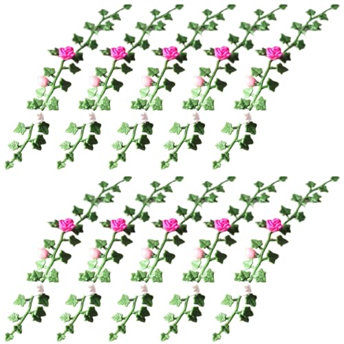 10pcs Miniaturblumen, 1:12 Simulation Dollhouse -Pflanzen, PVC Dollhouse Miniaturen, Feengartenblumen für DIY, Handwerk, Landschaft 10pcs Miniaturblumen, 1:12 Simulation Dollhouse -Pflanzen, PVC Dollhouse Miniaturen, Feengartenblumen für DIY, Handwerk, Landschaft von Ssguopte